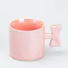 Чашка керамічна Serious Life 350 мл, рожевий