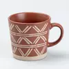 Чашка керамічна у скандинавському стилі 350 мл, теракотовий
