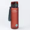 Пляшка для води спортивна Casno 560 мл з фліп-кришкою, червоний