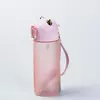 УЦІНКА Пляшка для води матова 450 мл з ремінцем, рожевий