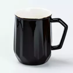 Чашка керамічна Fine Ceramics 400 мл, чорний