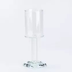 Підсвічник скляний Cylinder 20 см