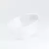 Салатниця скляна Paella ребриста, прозорий
