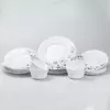 Столовий сервіз на 6 персон керамічний Chamomile, білий