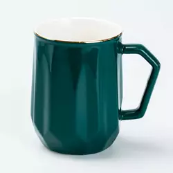 Чашка керамічна Fine Ceramics 400 мл, зелений