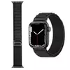 Ремінець нейлоновий до годинника SmartX Ultra / Apple Watch кріплення на 42/44/45/49 мм, чорний