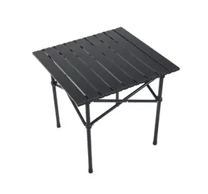 Стіл для пікніка складаний 50*53*50 см, чорний