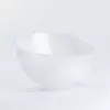 Тарілка сервірувальна скляна Paella ребриста, прозорий