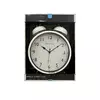 Настільний годинник з будильником 20,5 см на батарейці, білий