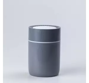 Зволожувач повітря аромадифузор бездротовий 350 мл з підсвічуванням, сірий