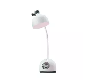 Лампа настільна дитяча з нічником сенсорна акумуляторна, біла