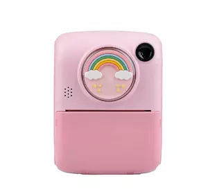 Фотоапарат дитячий із вбудованим принтером Yimi X-17 для фото та відео Full HD, рожевий