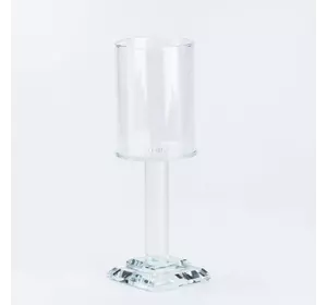 Підсвічник скляний Cylinder 20 см