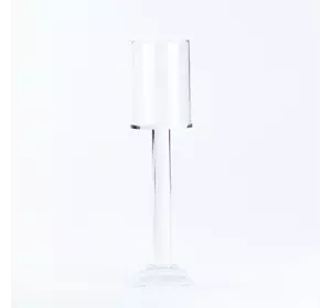 Підсвічник скляний Cylinder 26 см